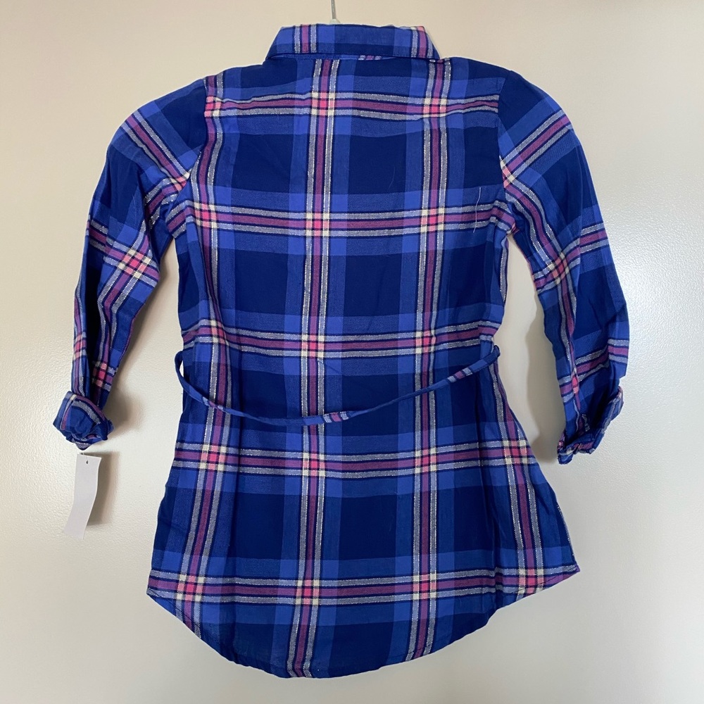 OshKosh Baby B'gosh® Plaid Long-Sleeve Shirt - Picture 2 of 3